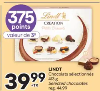 Brunet LINDT Chocolats sélectionnés offer