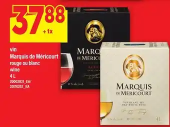 Maxi VIN MARQUIS DE MÉRICOURT | WINE, 4 L offer