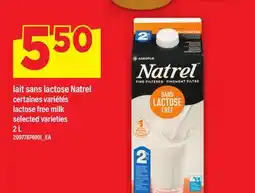 Maxi LAIT SANS LACTOSE NATREL, 2 L offer
