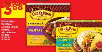 Maxi TROUSSE-REPAS OLD EL PASO, 250-510 g offer
