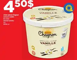 Maxi CRÈME GLACÉE CHAGNON | ICE CREAM, 1,5 L offer