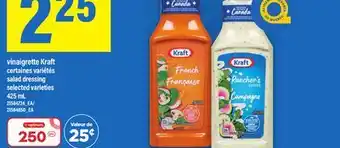Maxi VINAIGRETTE KRAFT, 425 mL offer
