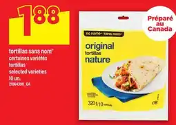 Maxi TORTILLAS SANS NOM , 10 un. / tortillas offer