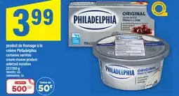 Maxi PRODUIT DE FROMAGE À LA CRÈME PHILADELPHIA, 227/250 g / cream cheese product offer