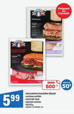 Maxi CHARCUTERIES TRANCHÉES OLYMEL, 150/175 g offer