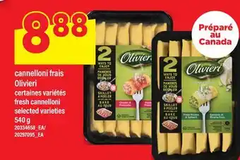 Maxi CANNELLONI FRAIS OLIVIERI, 540 g offer