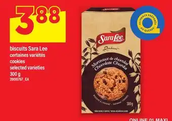 Maxi SARA LEE COOKIES, 300 g offer
