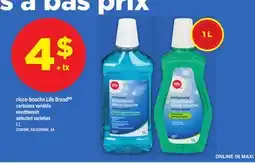 Maxi RINCE-BOUCHE LIFE BRAND, 1 L offer