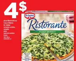 Maxi PIZZA RISTORANTE OU CASA DI MAMA DR. OETKER | PIZZA, 320-410 G offer