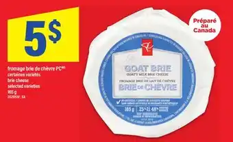 Maxi FROMAGE BRIE DE CHÈVRE PC | BRIE CHEESE, 165 G offer