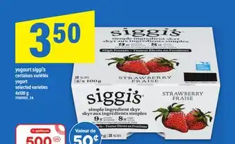 Maxi YOGOURT SIGGI'S | YOGURT, 4X100 G offer