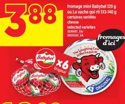Maxi FROMAGE MINI BABYBEL 120 G OU LA VACHE QUI RIT 133-140 G | CHEESE offer