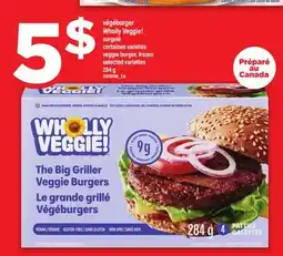 Maxi VĂGĂBURGER WHOLLY VEGGIE!, 284 g offer