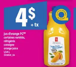 Maxi JUS D'ORANGE PC | ORANGE JUICE 1,54 L offer