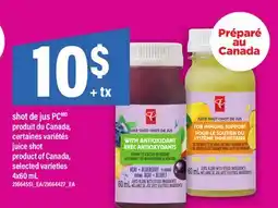 Maxi SHOT DE JUS PC, 4X60 ML offer