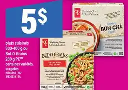 Maxi PLATS CUISINÉS 300-400 G OU BOL-O-GRAINS 280 G PC offer