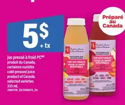 Maxi JUS PRESSÉ À FROID PC, 333 mL offer