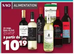 Marche Ami Vin rouge, blanc ou rosé offer