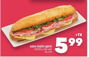 Marche Ami SOUS-MARIN GARNI offer