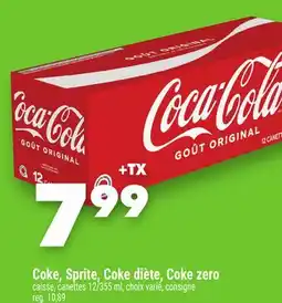 Marche Ami Coke, Sprite, Coke diète, Coke zero offer