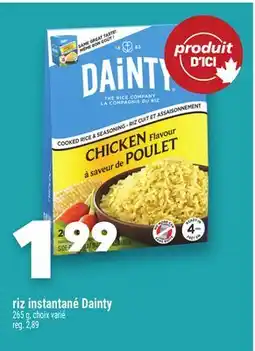 Marche Ami RIZ INSTANTANÉ DAINTY offer