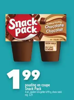 Marche Ami POUDING EN COUPE SNACK PACK offer