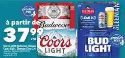 Marche Ami BIÈRE LABATT BUDWEISER, MOLSON COORS LIGHT, SLEEMAN CLEAR 2.0 offer