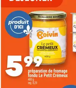 Marche Ami PRÉPARATION DE FROMAGE FONDU LE PETIT CRÉMEUX offer
