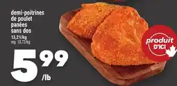 Marche Ami demi-poitrines de poulet panées sans dos offer