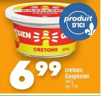 Marche Ami CRETONS GASPÉSIEN offer
