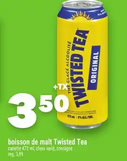Marche Ami BOISSON DE MALT TWISTED TEA offer