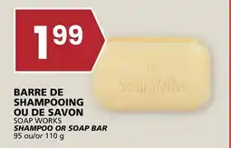Rachelle-Bery Grocery SOAP WORKS SHAMPOO OR SOAP BAR offer
