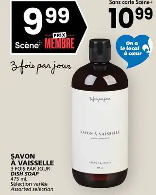 Rachelle-Bery Grocery 3 FOIS PAR JOUR DISH SOAP offer