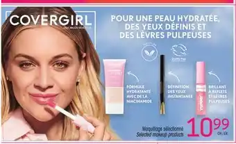 Uniprix COVERGIRL Maquillage sélectionné / Selected makeup products offer