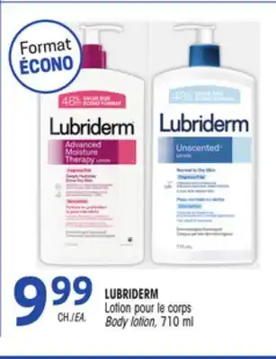 Uniprix LUBRIDERM Lotion pour le corps/Body lotion offer