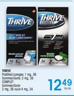 Uniprix THRIVE Pastilles Gommes / Lozenges, Gums offer