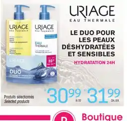 Uniprix URIAGE Produits sélectionnés/ Selected products offer