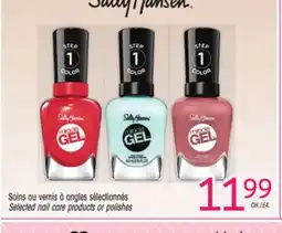 Uniprix Sally Hansen Soins ou vernis à ongles sélectionnés / Selected nail care products or polishes offer