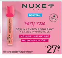 Uniprix NUXE Soin lèvres repulpant/Plumping lip serum offer