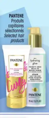 Uniprix PANTENE Produits capillaires sélectionnés/Selected hair products offer