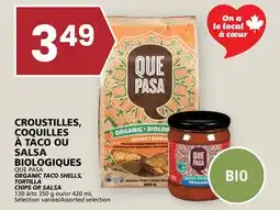 Rachelle-Bery Grocery QUE PASA ORGANIC TACO SHELLS, TORTILLA CHIPS OR SALSA offer