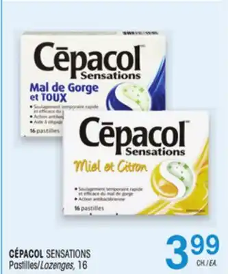 Uniprix CÉPACOL SENSATIONS Pastilles/Lozenges offer