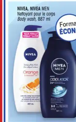 Uniprix NIVEA, NIVEA MEN Nettoyant pour le corps/Body wash offer
