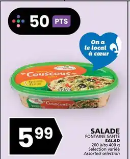 Rachelle-Bery Grocery FONTAINE SANTÉ SALAD offer