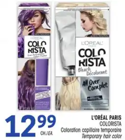 Uniprix L'ORÉAL PARIS COLORISTA Coloration capillaire temporaire / Temporary hair color offer