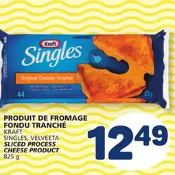 Marché Bonichoix KRAFT SINGLES VELVEETA SLICED PROCESS CHEESE PRODUCT offer