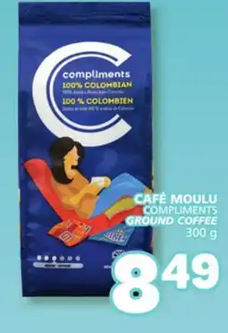 Marché Bonichoix COMPLIMENTS GROUND COFFEE offer