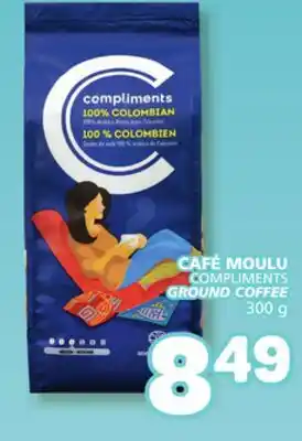 Marché Bonichoix COMPLIMENTS GROUND COFFEE offer