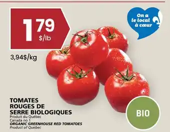 Rachelle-Bery Grocery ORGANIC GREENHOUSE RED TOMATOES offer