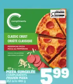 Marché Bonichoix COMPLIMENTS FROZEN PIZZA offer